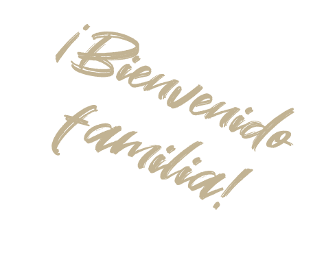 ¡Bienvenido familia!
