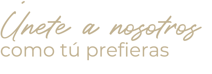  nete a nosotros como t prefieras