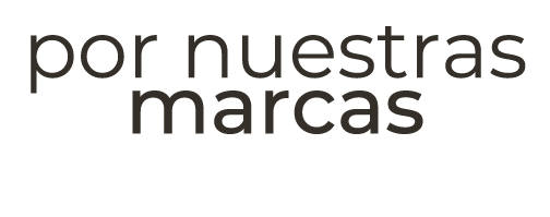 por nuestras marcas