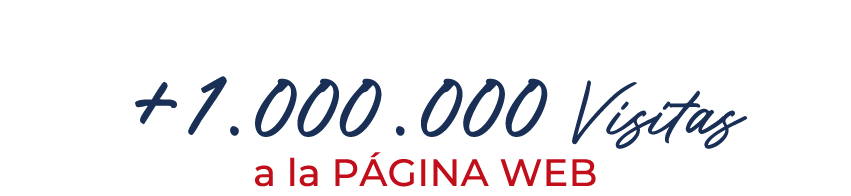 +1.000.000 Visitas a la P GINA WEB
