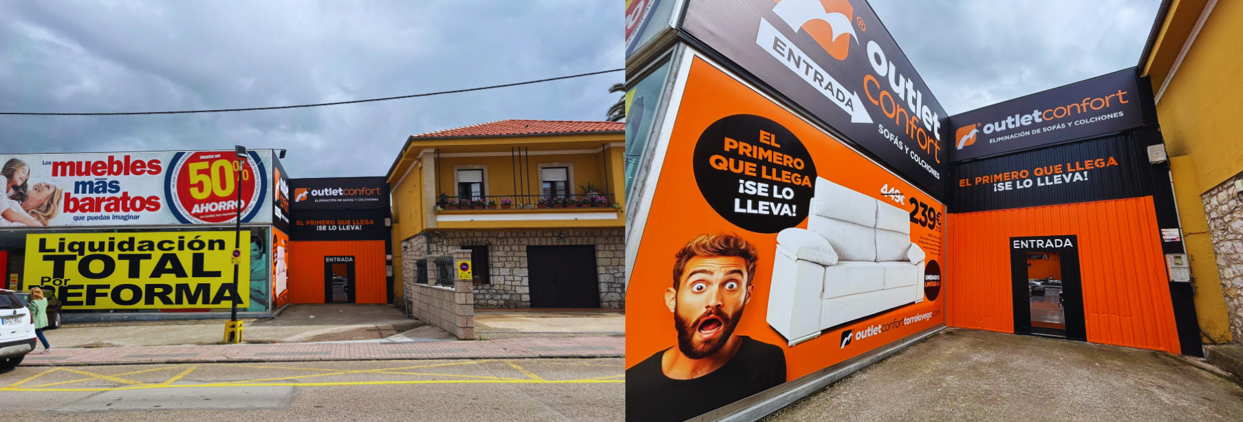 nueva apertura outlet confort cantabria torrelavega