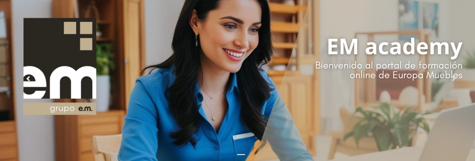 Portal EM Academy para empleados